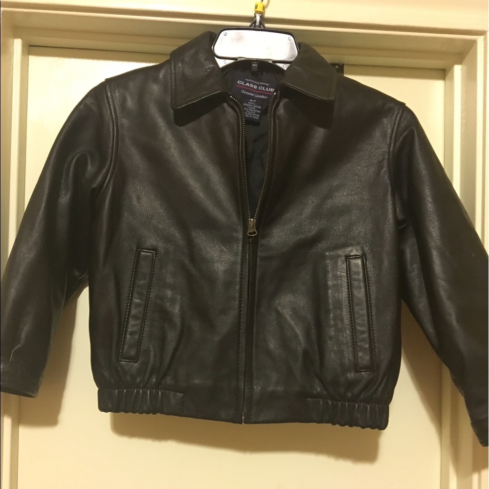 Boys Leather Jacket