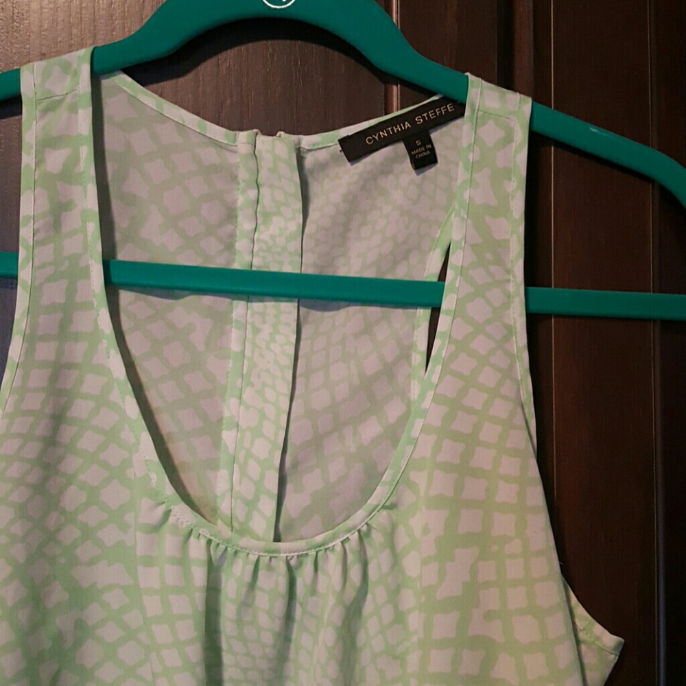 Cynthia Steffe sheer tank