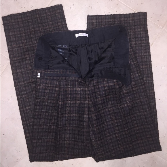 NWOT Prada Wide Leg Dress Pants - Picture 3 of 4