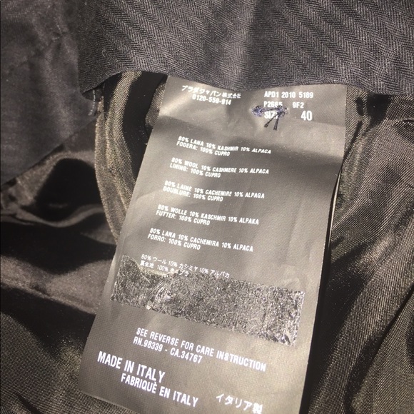 NWOT Prada Wide Leg Dress Pants - Picture 4 of 4