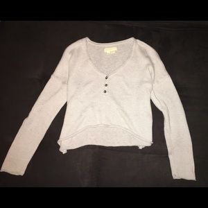 Forever 21 high-low sweater