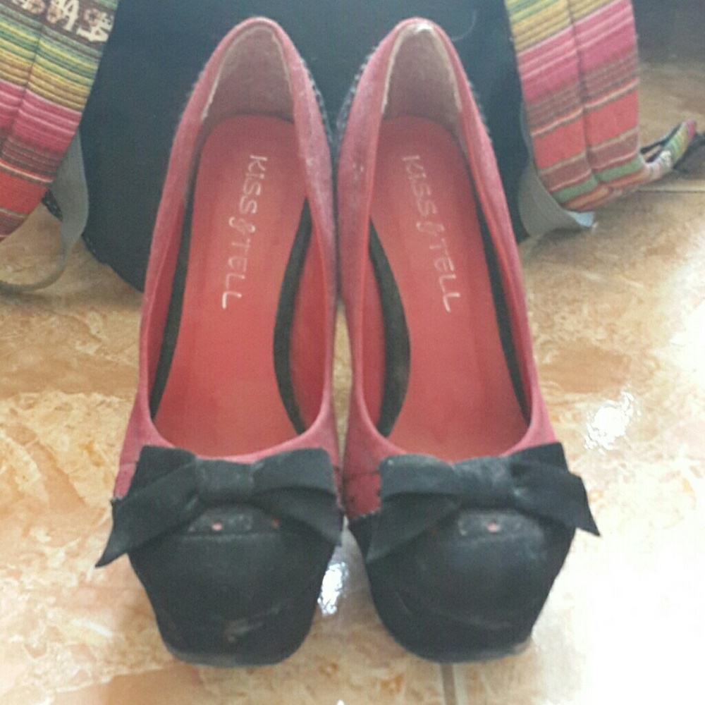 Cute red pumps
