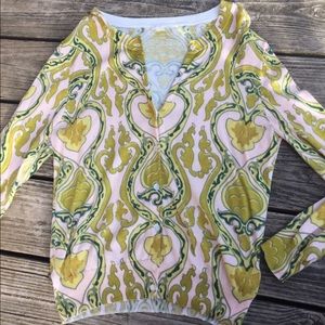 J. Crew printed cardigan
