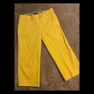 J Crew stretch favorite fit capris