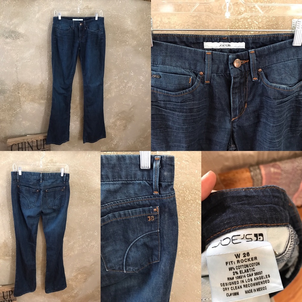 Joe's Rocker Flare Jeans, sz 26!!