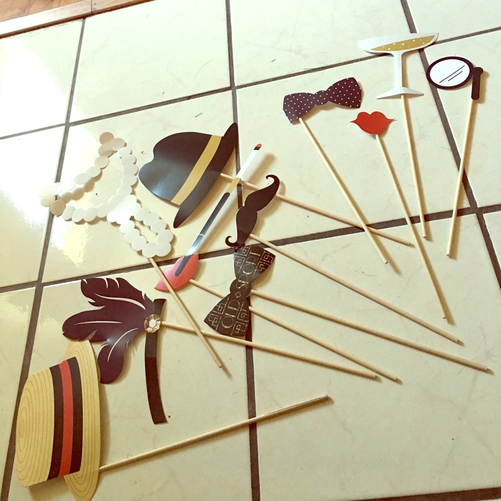 Great Gatsby Photo Booth Props