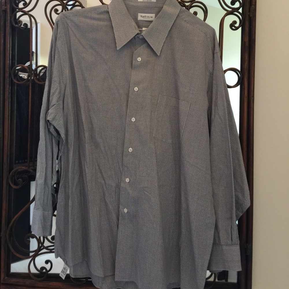 Patterned. button down shirt.