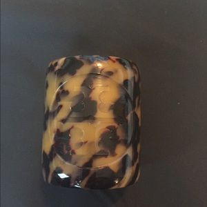 Tory Burch resin cuff bracelet