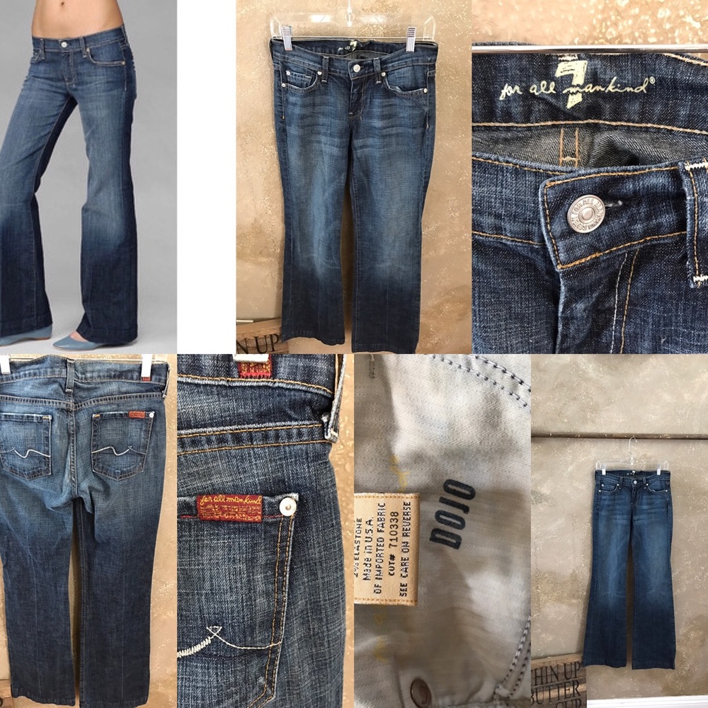 7 For All Mankind Dojo Flare leg trouser Jean