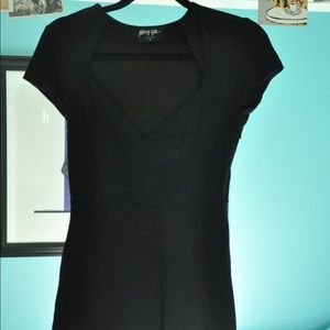Nasty Gal black mini dress