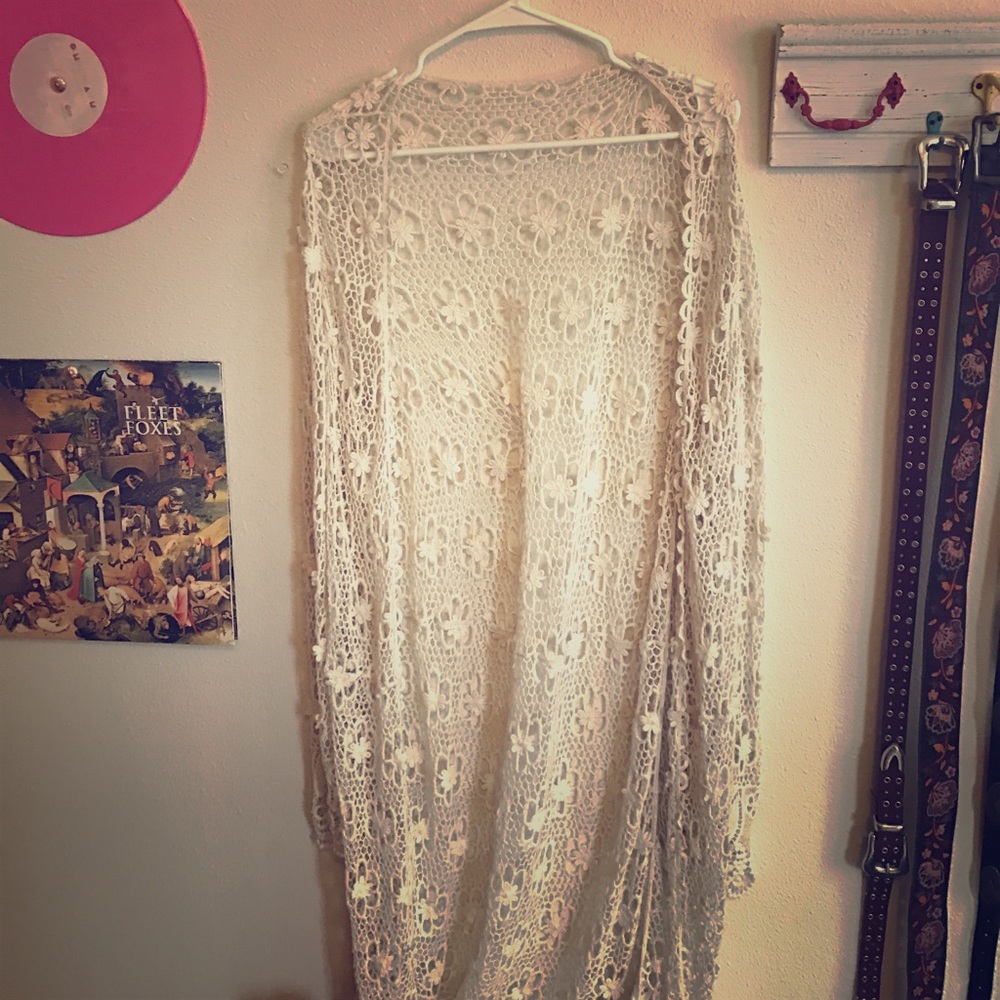 Brandy Melville Rare floral cardigan