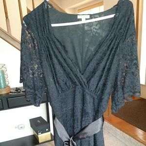 Kiyonna dress with sash