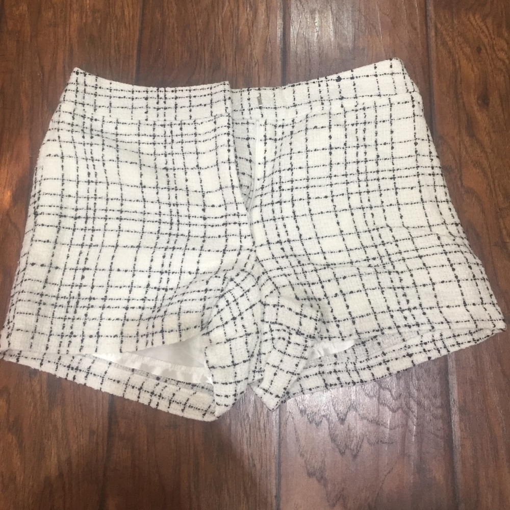 Forever 21 tweedish high waisted shorts