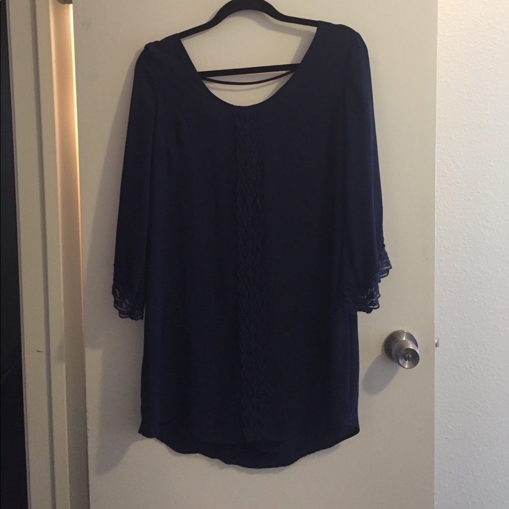 Navy dress