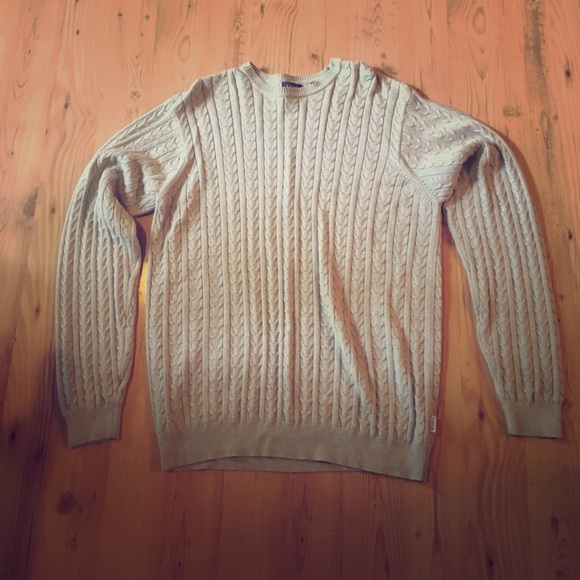Izod sweater. Cream. - Picture 1 of 1