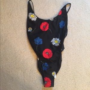 American Apparel Print Tricot One Piece