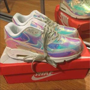 Holographic transparent Nike ID nikes