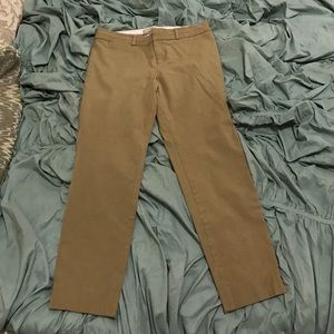 Banana Republic Sloan khaki pants size 10