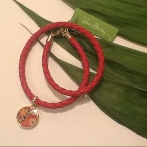 Vera Bradley Braided Charm Bracelet