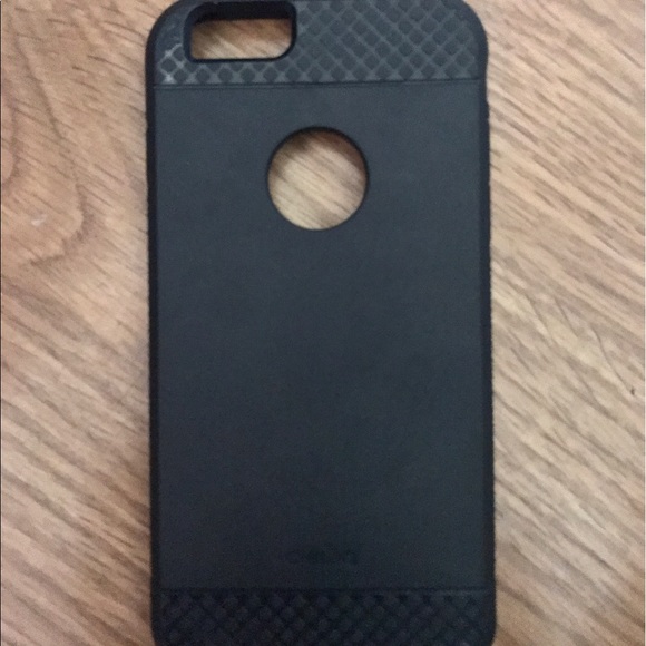 iPhone 6/6s black shock proof case - Picture 1 of 2