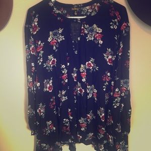 Floral tunic