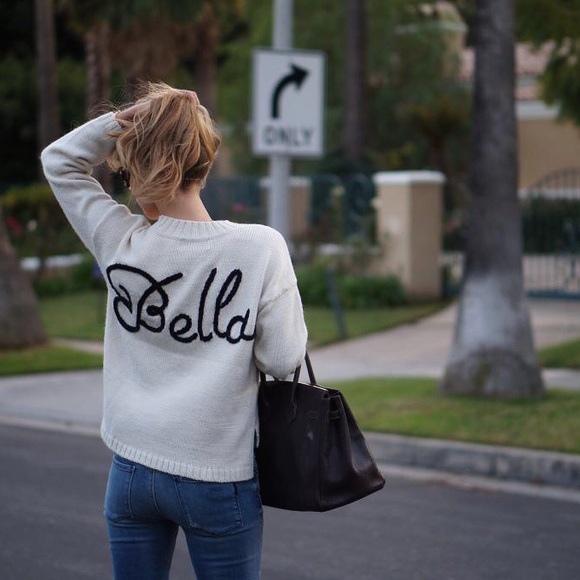 Wildfox 'Ciao Bella' sweater in Vintage Lace - Picture 2 of 4