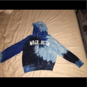 Tie Dye Zip Up