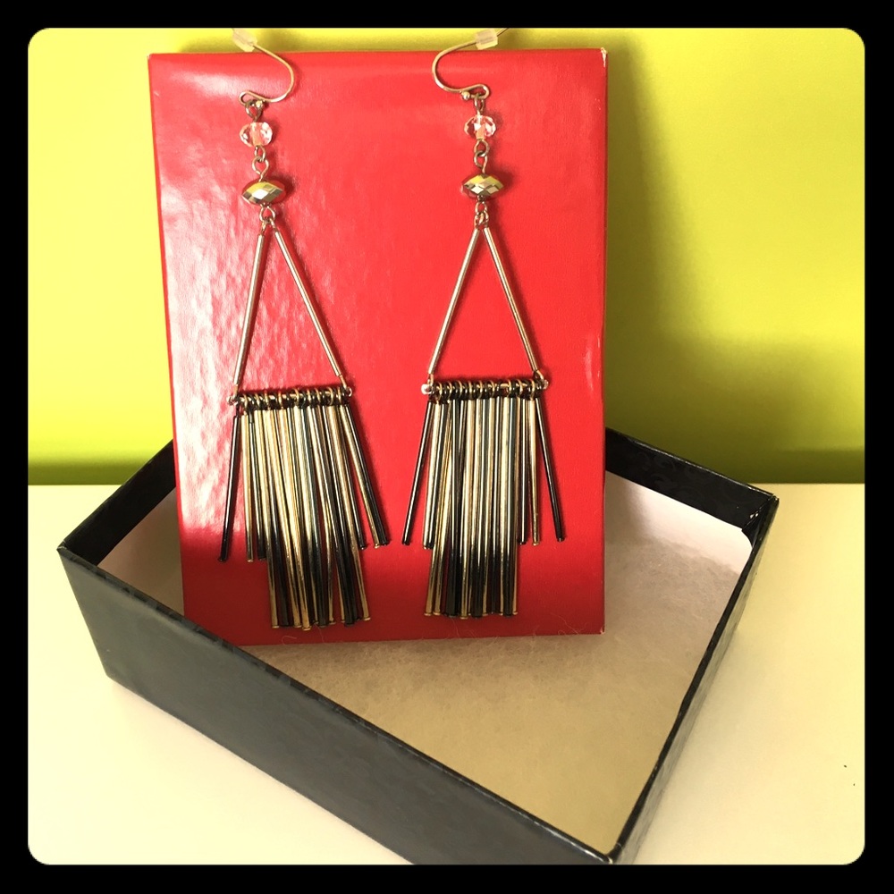Metal Dangle Earrings