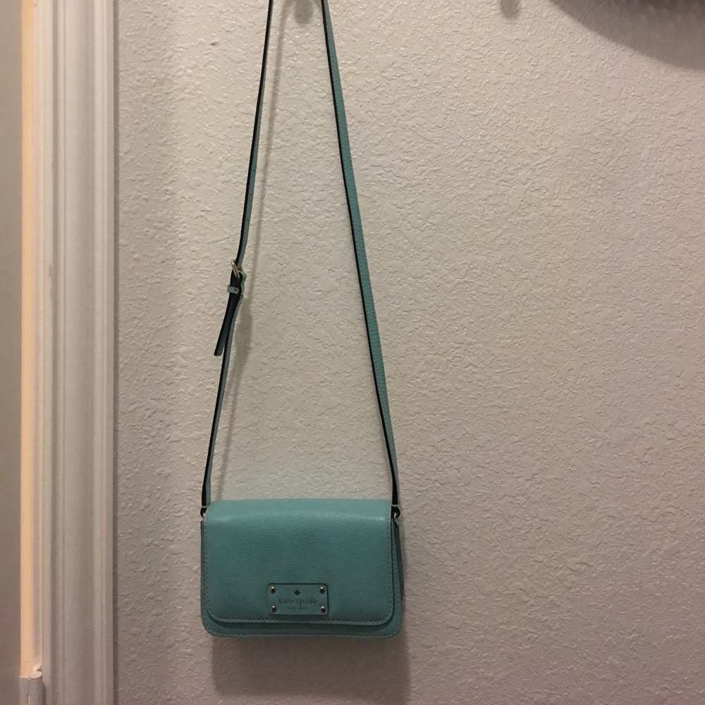 Blue Kate spade cross body