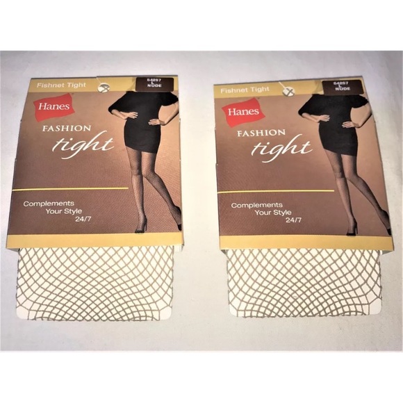 hanes fishnet tights
