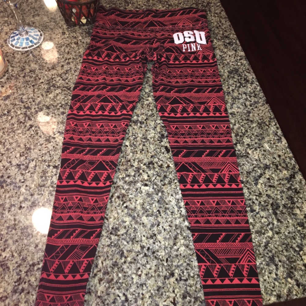 OSU Pink leggings