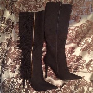 Cape Robbin tall dressy boots knee high heels