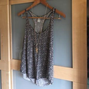 American Rag Floral Racerback Tank