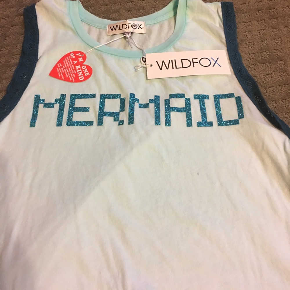 Wild fox sleeveless shirt