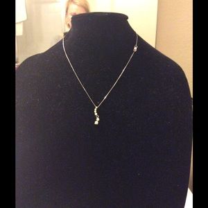 $75 TODAY ONLY! 14k necklace and diamond pendant