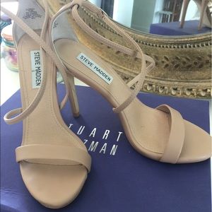 Steve Madden Strappy Nude Heels