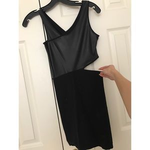 Bebe petit edgy club dress