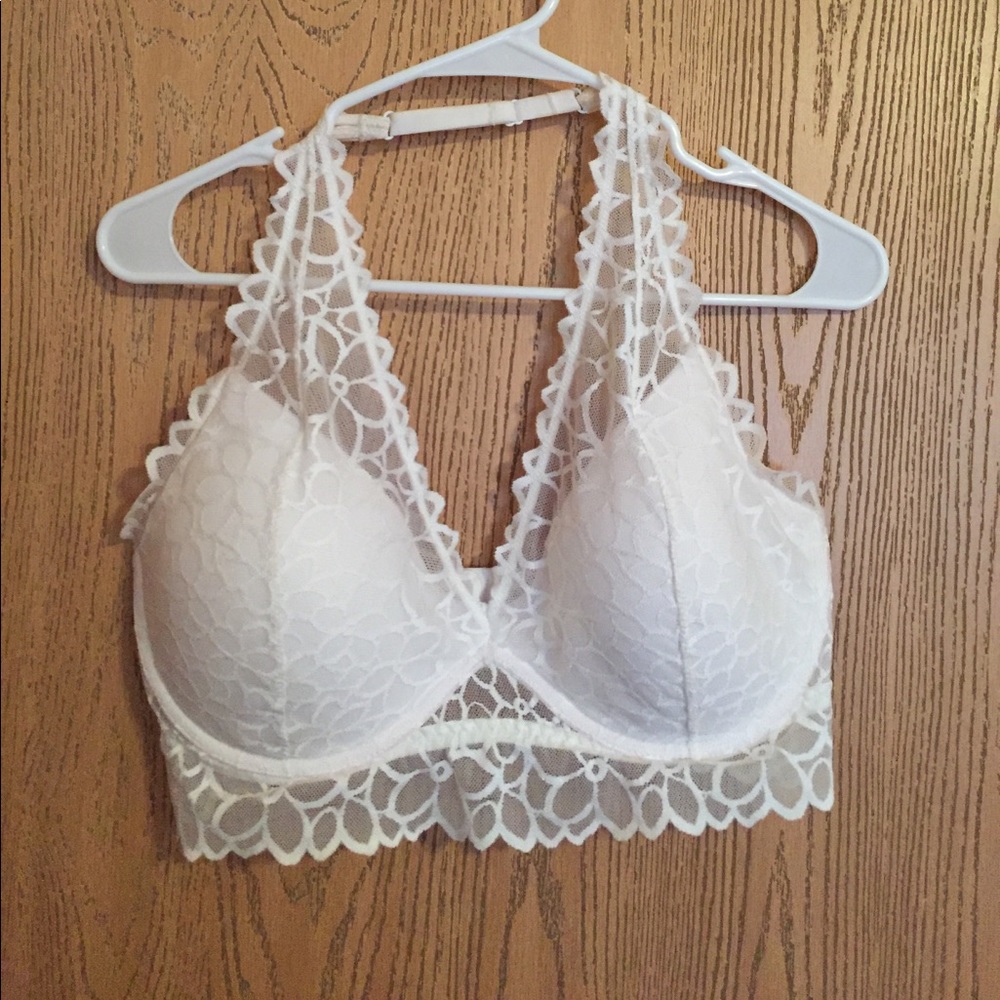 White VS PINK bralette