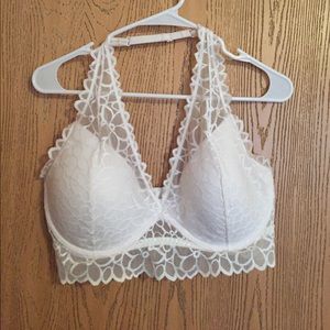 White VS PINK bralette