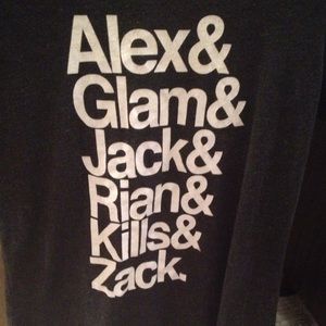 All Time Low Glamour Kills Name Band Tee