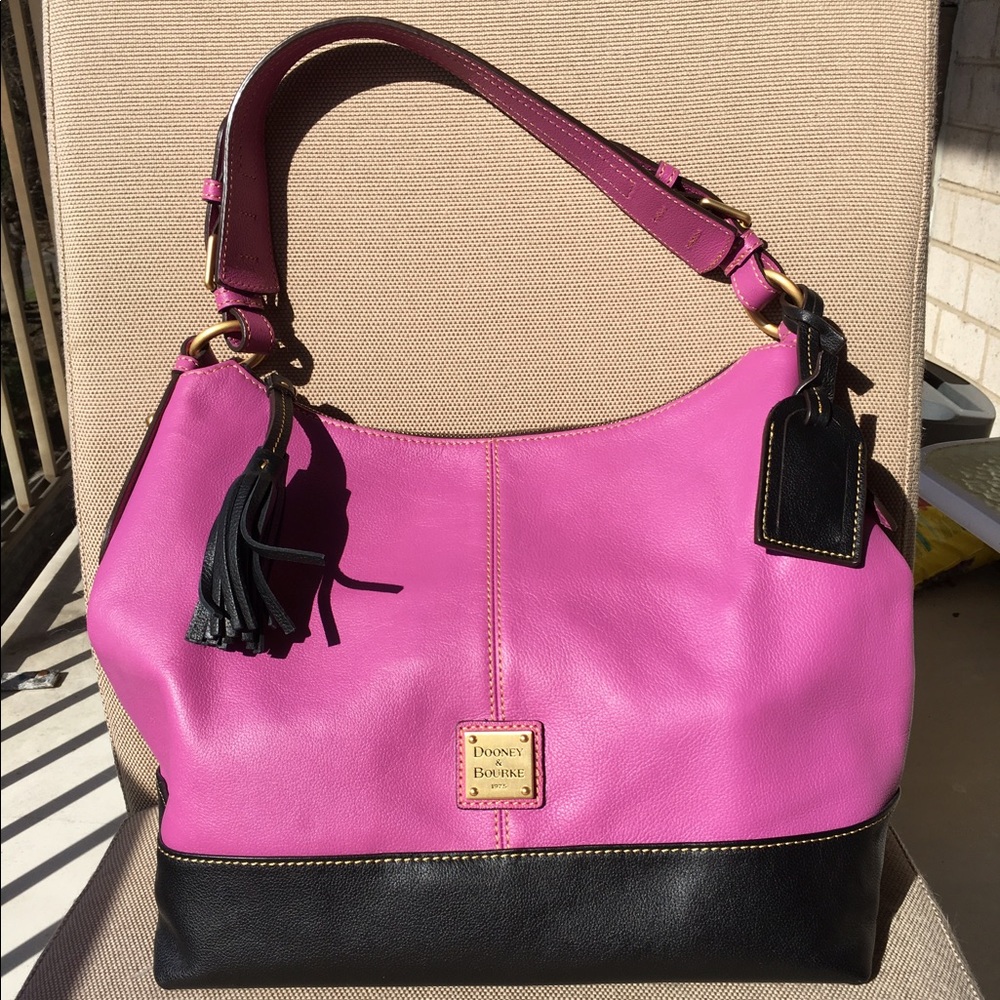 Dooney & Bourke European Leather Sophie Hobo