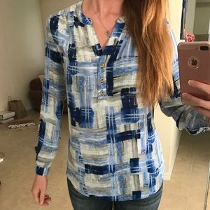 Dressy long sleeve top