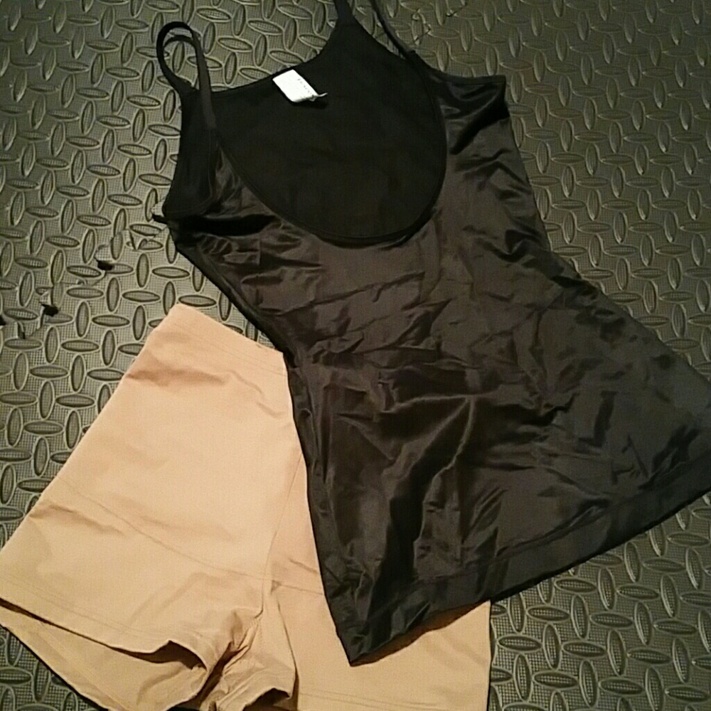 Control top & boy shorts set