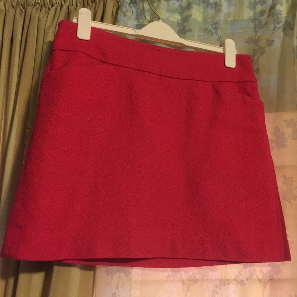 Ann Taylor LOFT hot pink skirt