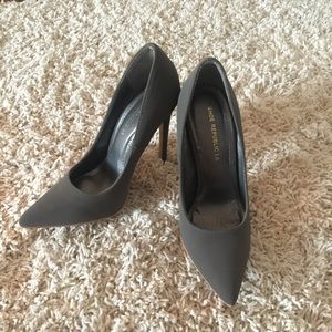 Shoe Republic LA Gray Heels