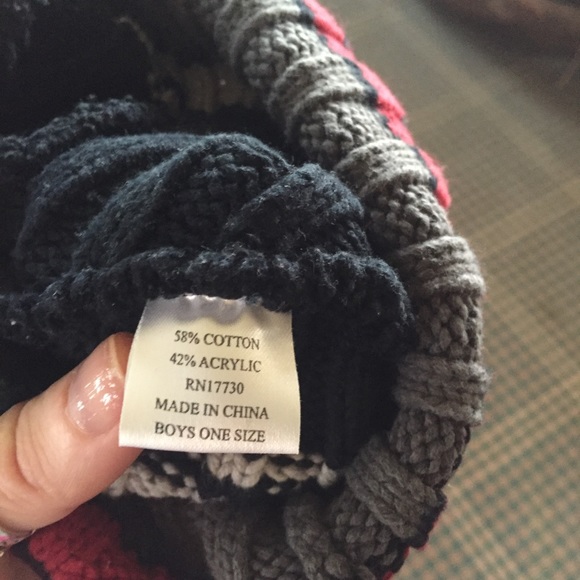 Boys Striped Skull Cap ☠️ - Picture 4 of 6