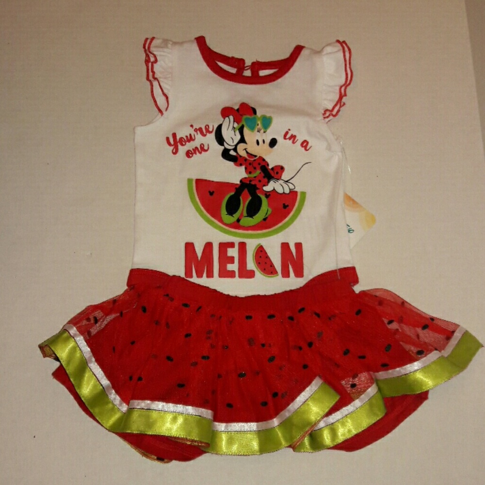 🍉🐭Minnie Mouse Tutu Outfit🐭🍉 - Picture 2 of 8