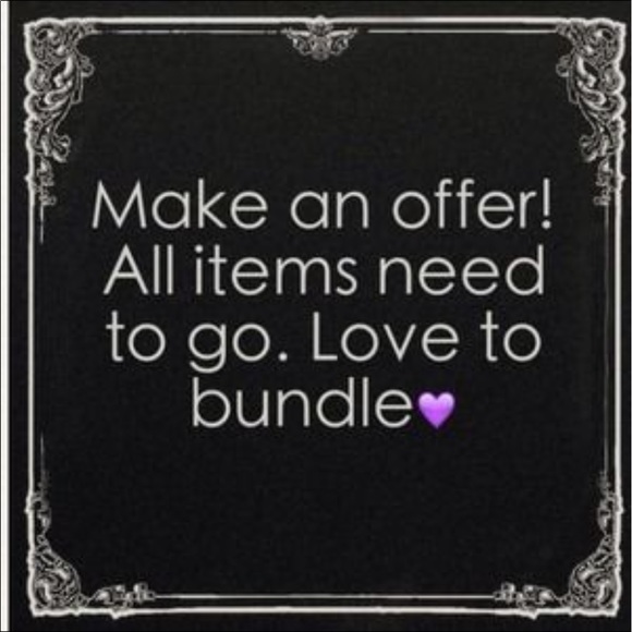 Please feel free to make an offer & lets Bundle!
