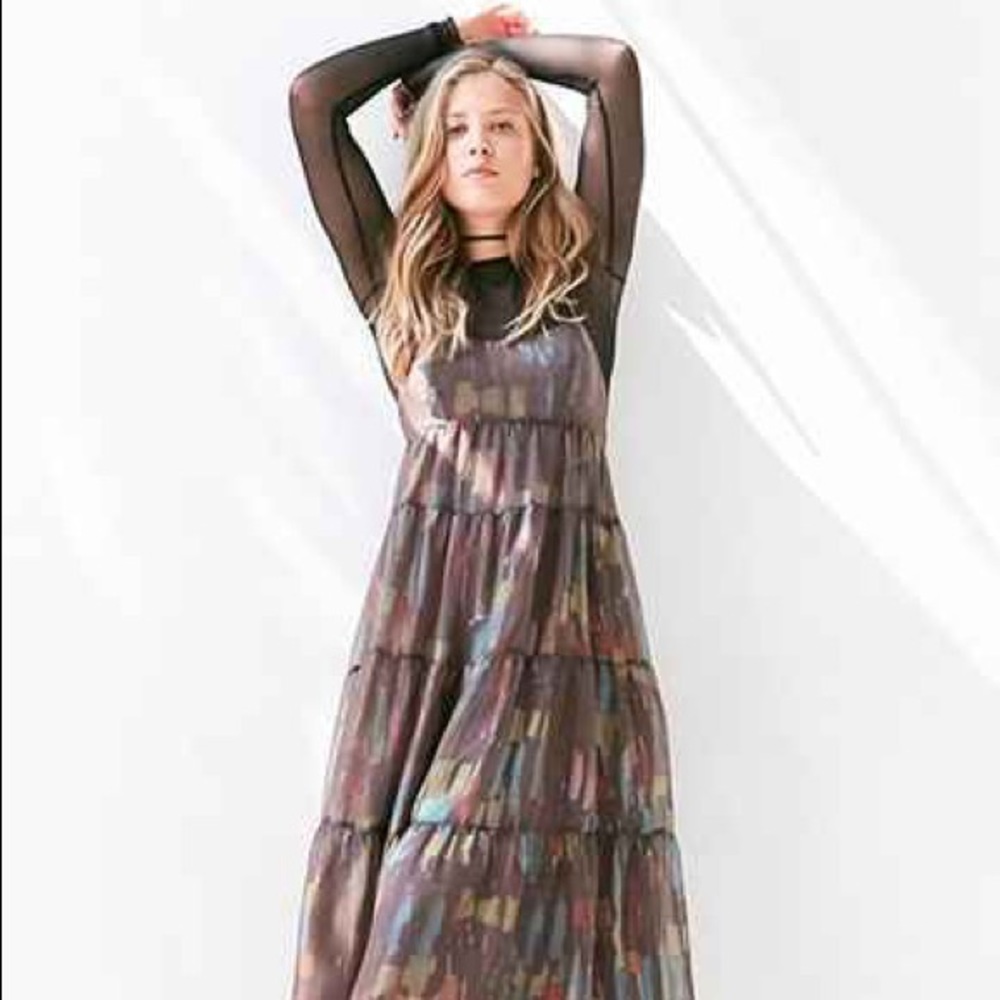 NWT Ecote Alora Tiered Babydoll Dress