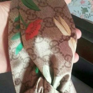 GUCCI SILK HEADBAND